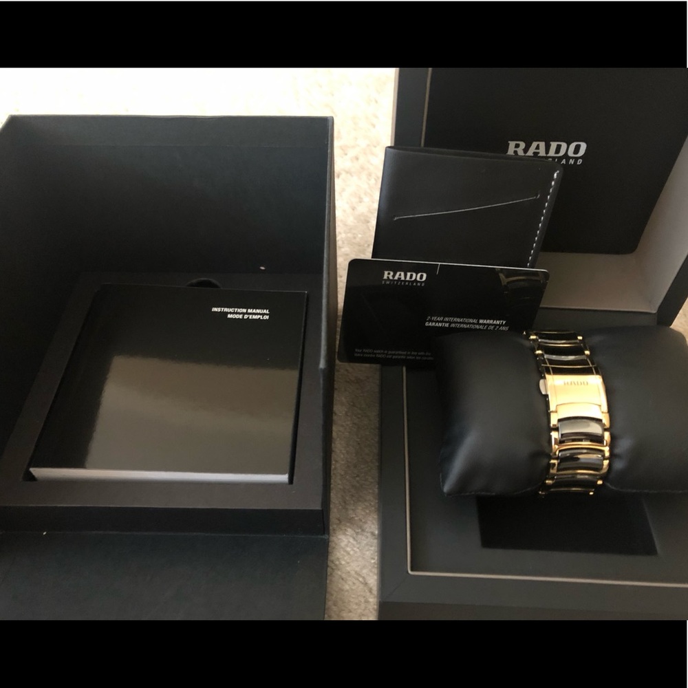 NIB. Centrix Diamond Ceramic Bracelet Watch, 38mm - Picture 5 of 7